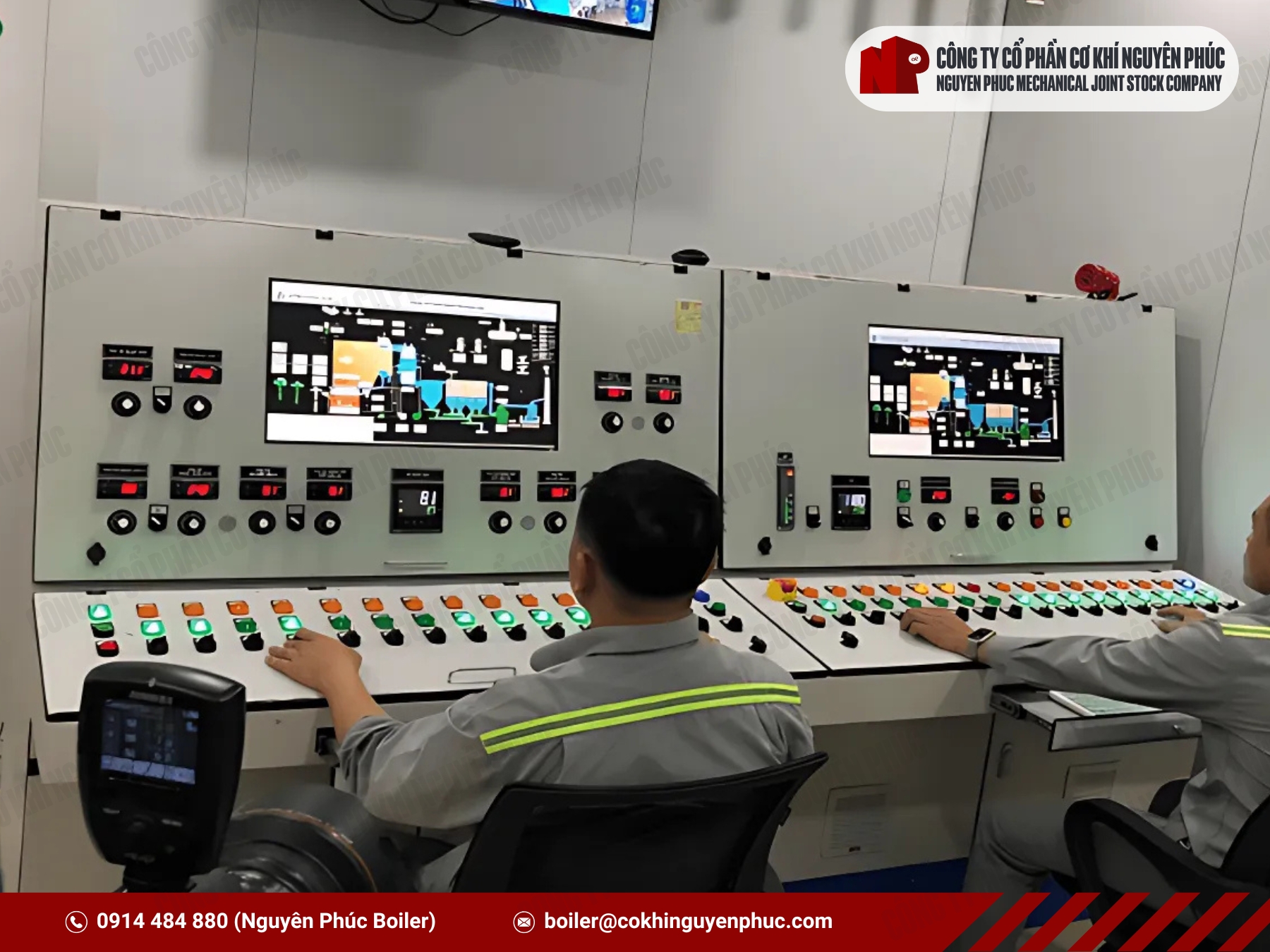 vận hành tự động lò hơi đốt củi