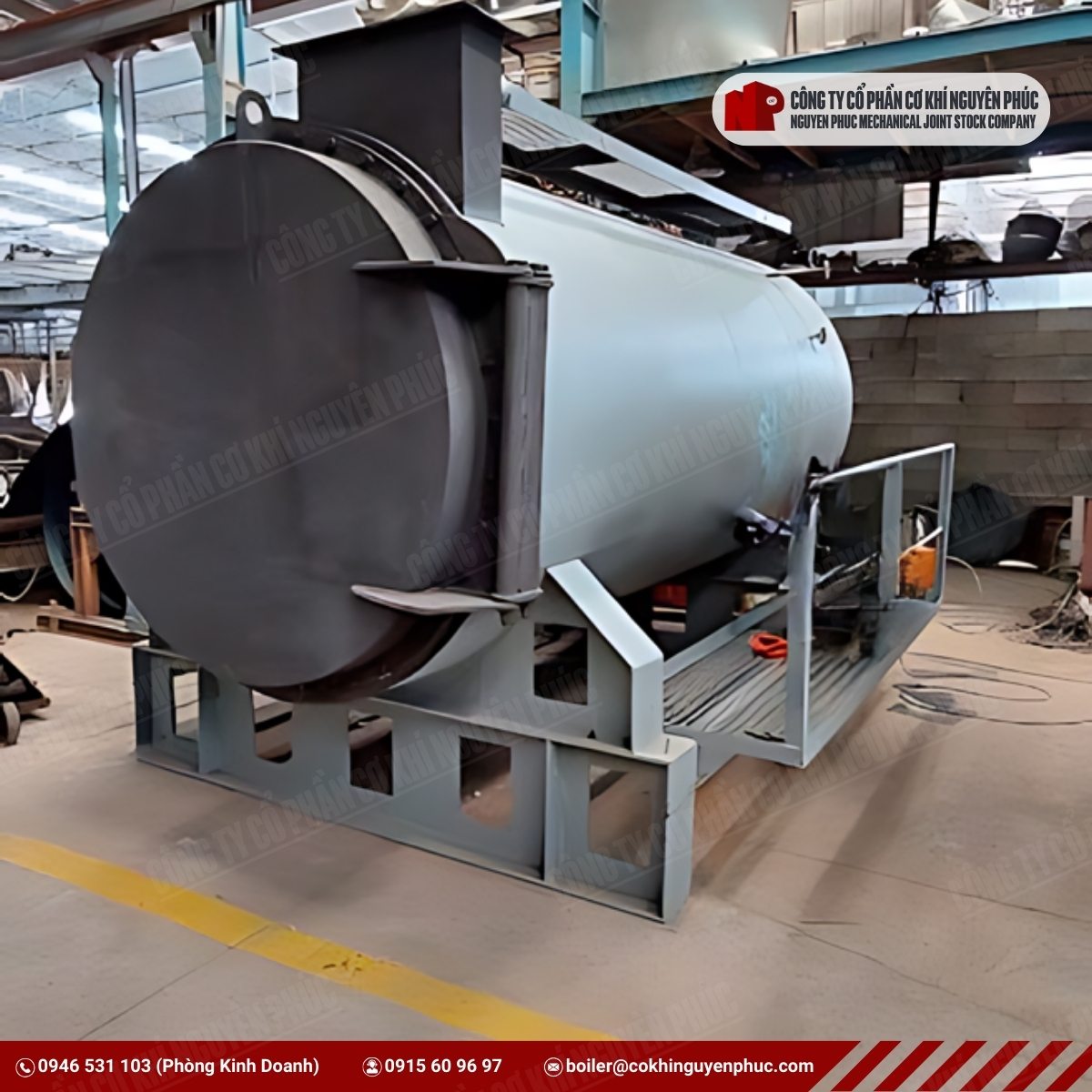 lò hơi đốt dầu cho ngành dệt may
