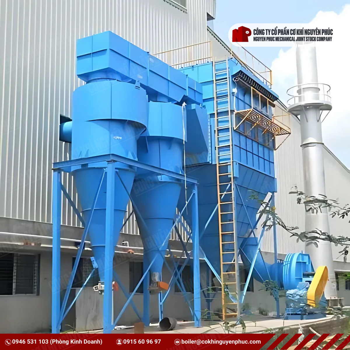 hệ thống xử lý bụi túi vải