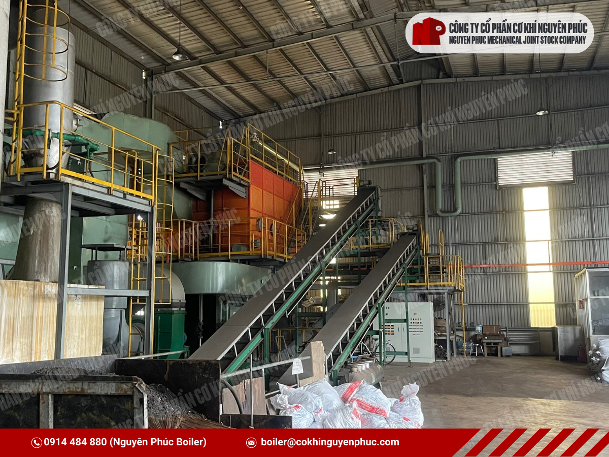 lò hơi ghi xích (nồi hơi ghi xích)