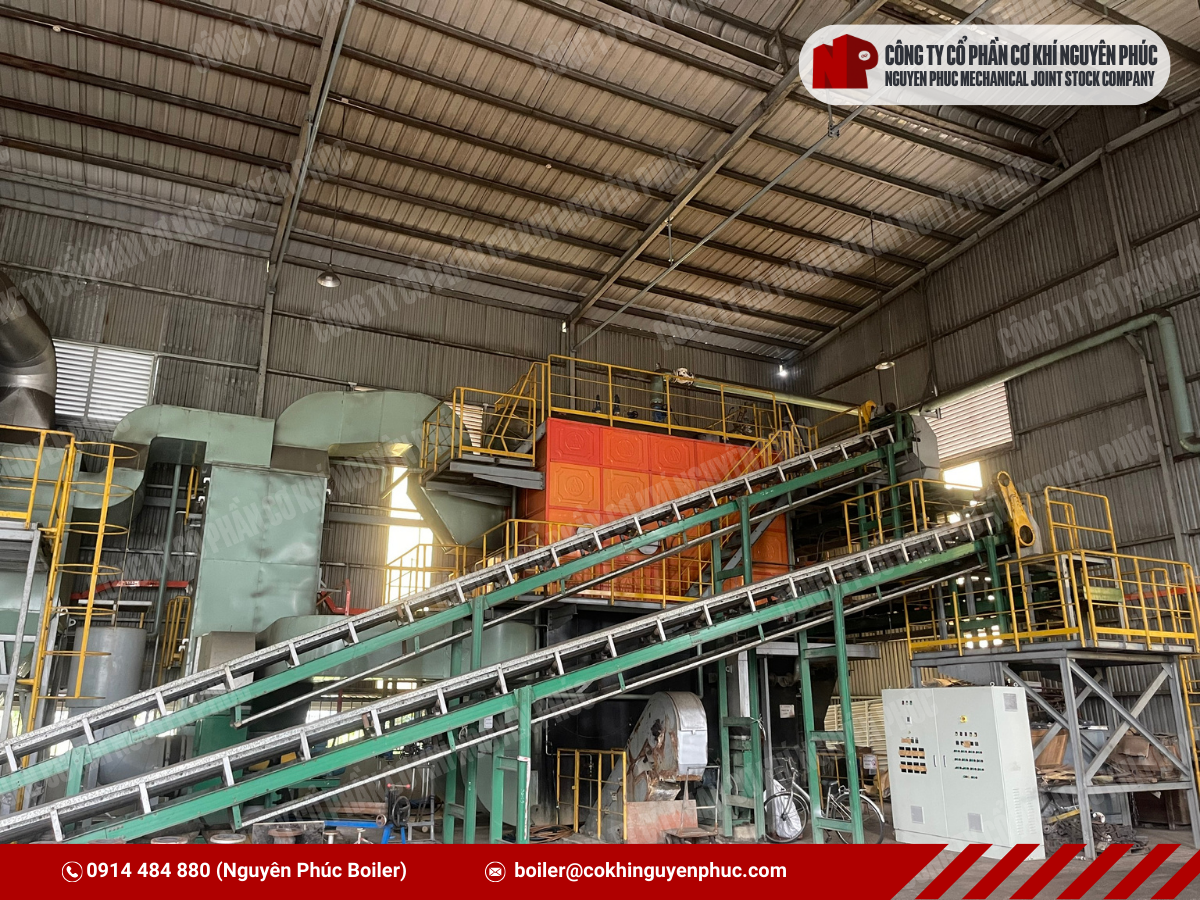 Dự án lò hơi ghi xích tổng thể