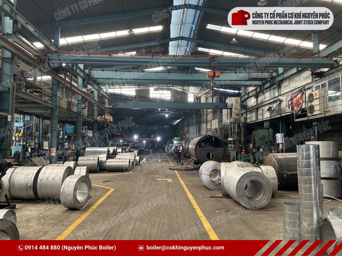 Sản xuất lò hơi ghi xích