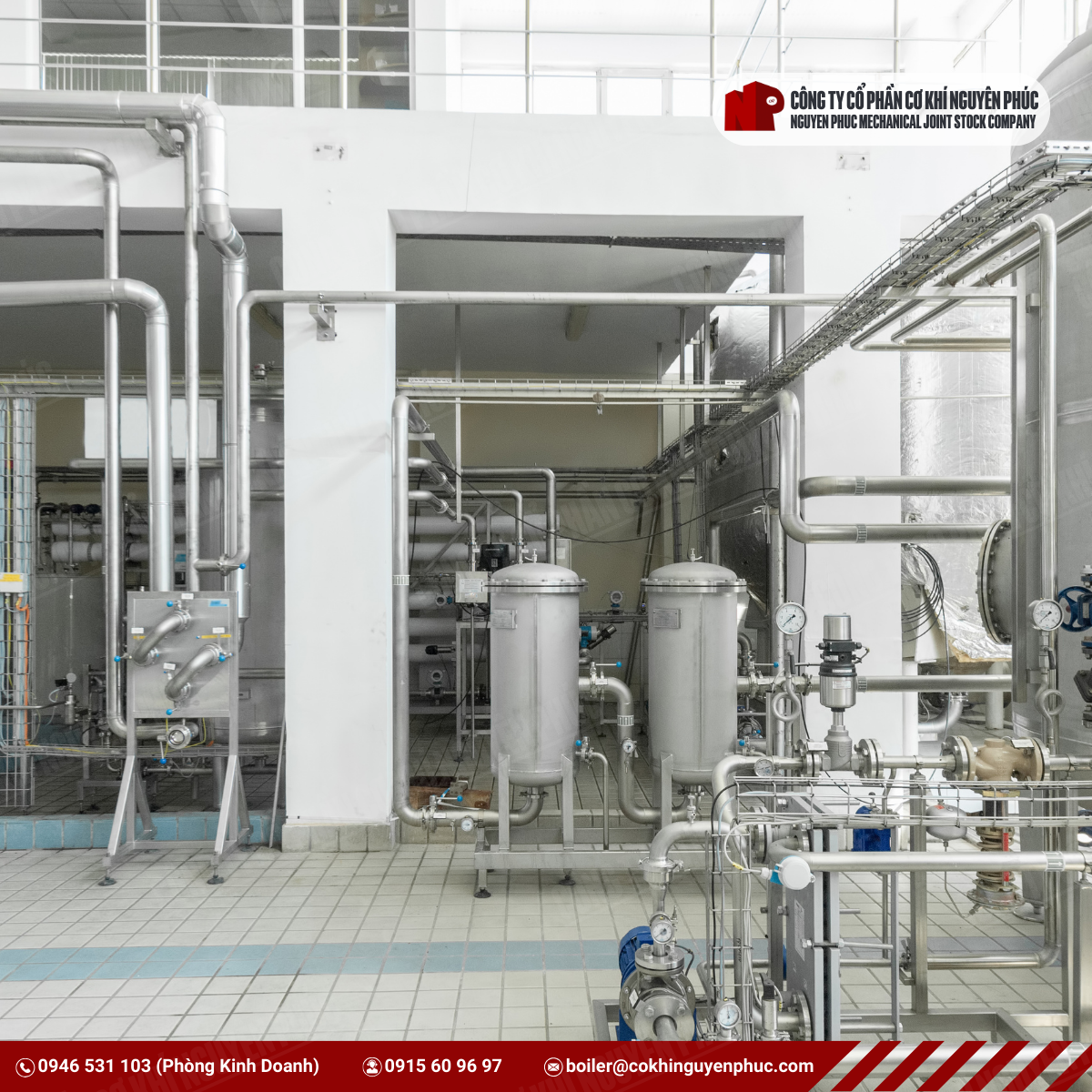 lò hơi cung cấp nhiệt