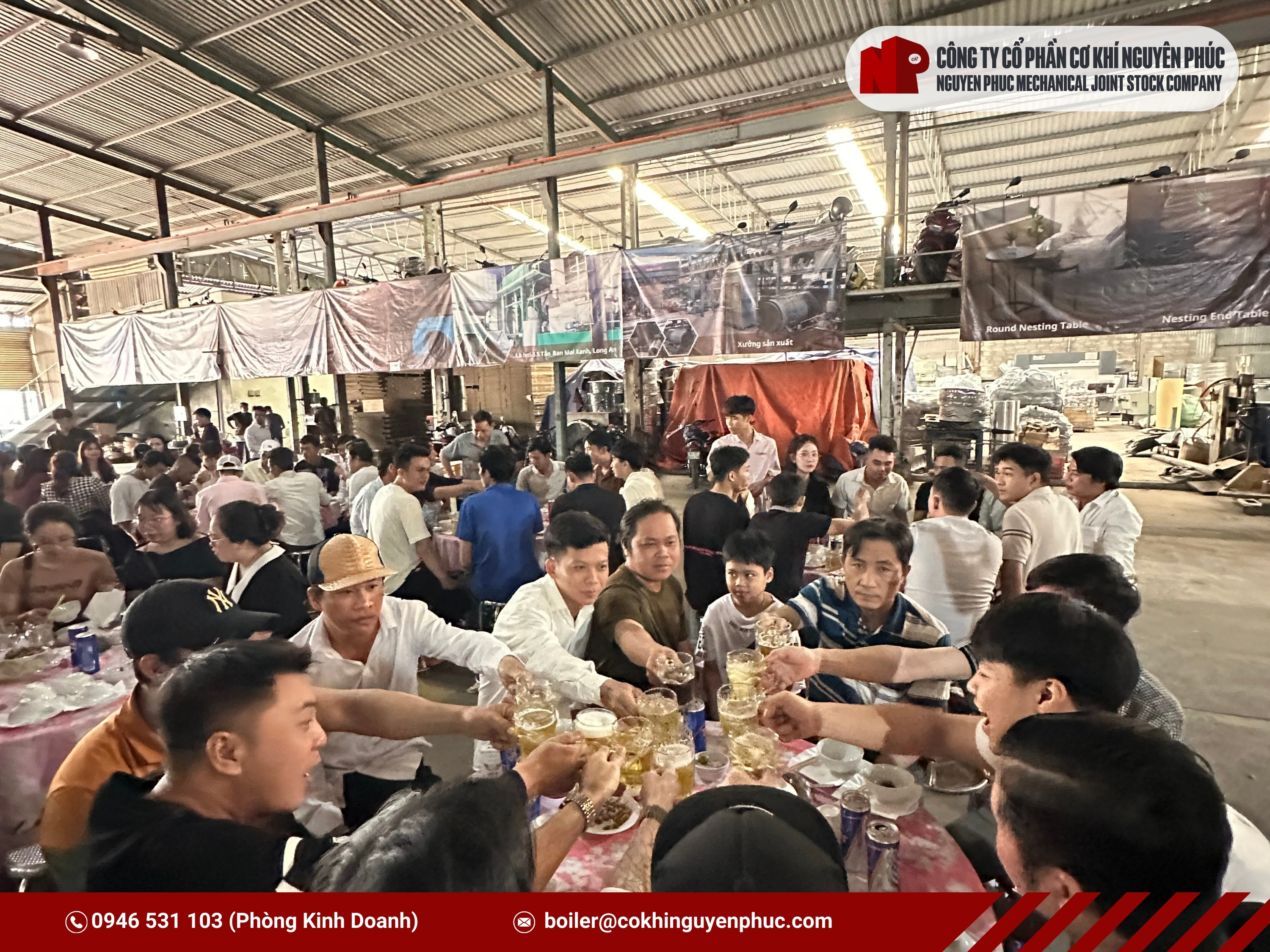 Tiệc tất niên 2024 tại công ty Nguyên Phúc